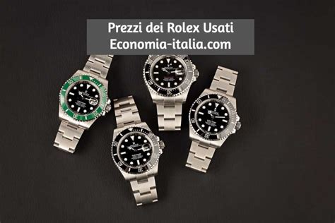 rolex usato riccione|prezzi rolex usati.